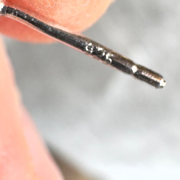 Sterling Pink Topaz Earrings - Picture 5 of 6